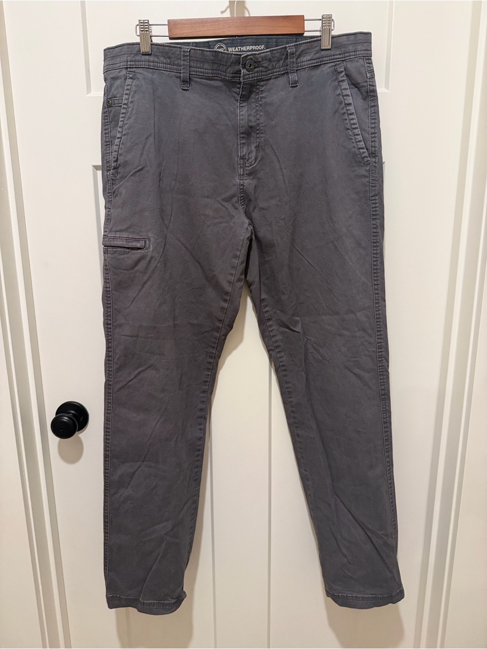 Weatherproof Men’s Charcoal Grey Cargo Pants